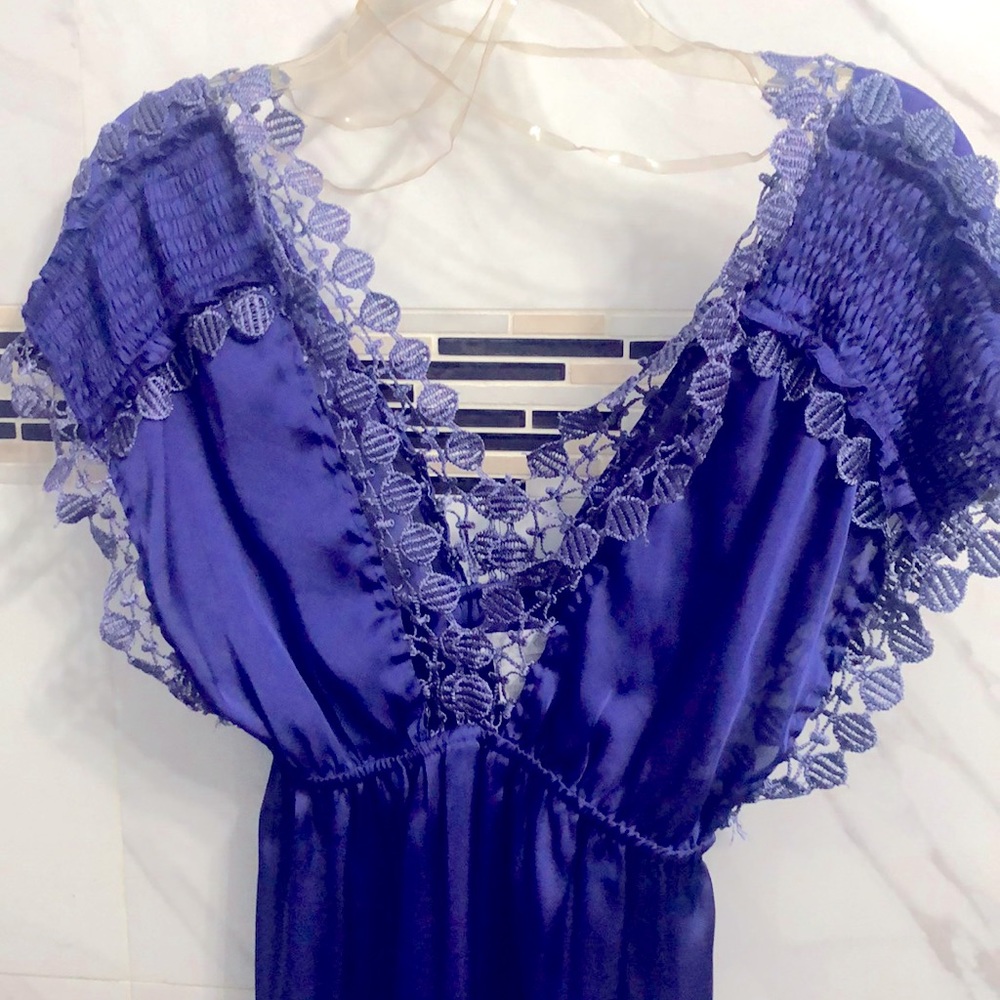 Violet sexy blouse
